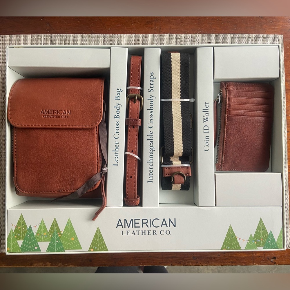 Small Leather Cross-body Purse